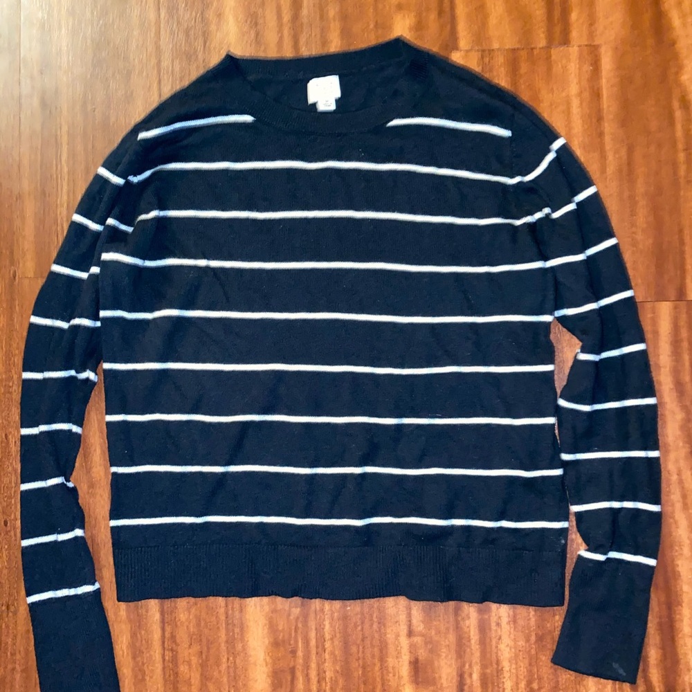 stripped sweater